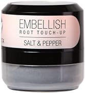 Calista Embellish Root Touch-Up, Salt and Pepper, Temporary Grey Cover and Root Concealer, 0.35 oz.