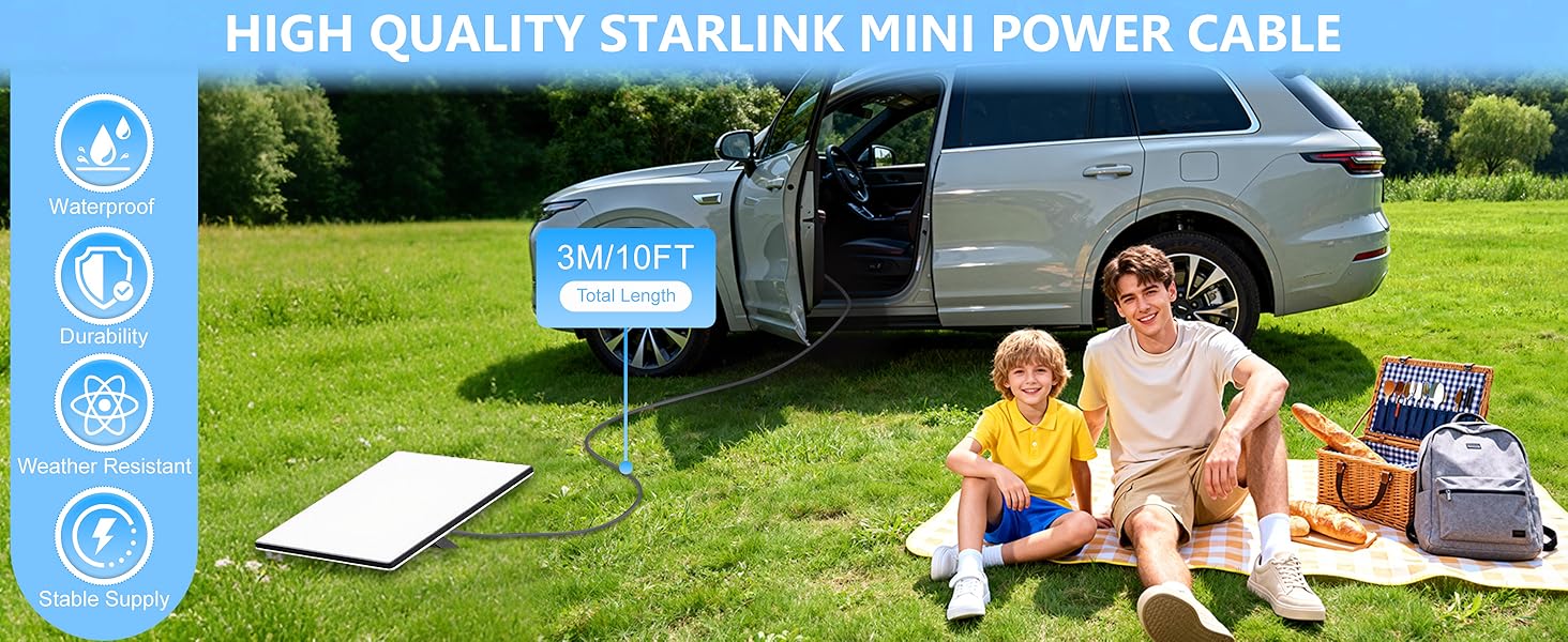starlink mini dc cable