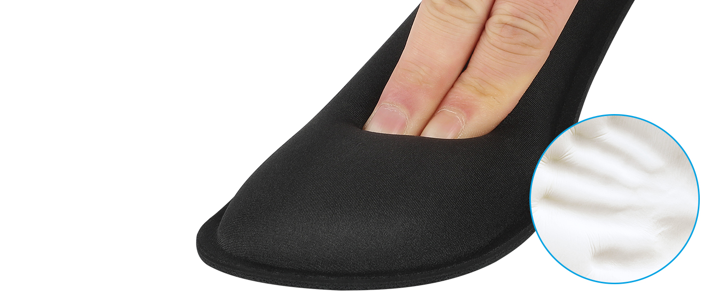 comfortable memory foam filling