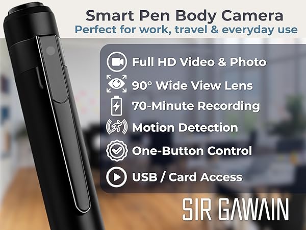 It does not fall under the category of mini hidden spy camera hd nanny cam as it is a video camera.