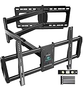 PERLESMITH Long Arm TV Wall Mount for 42-90 inch TVs, Full Motion TV Mount with 42.72 inch Extens...
