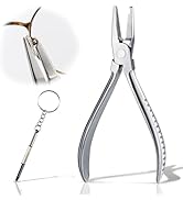 Eyeglasses Frame Pliers, Optical Adjusting Glasses Repair Kit With 3 In 1 Screwdriver and Nose Pa...