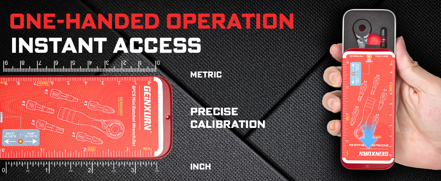 one handed operation