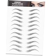 FILFEEL 6D Eyebrow Sticker, Professional Eyebrow Stickers Transfer Sticker Eyebrow Makeup Tool fo...