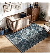 BGASZ Washable Area Rugs 5'x7', Ultra Soft Carpet for Kids Room,Non-Slip/Low Pile,Stain Resistant...