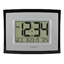 lacrosse, la crosse technology, WT-8002, WT-8002U, digital clock, wall clock, table, calendar