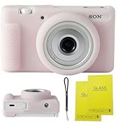 SZHSYJY Camera Case for Sony ZV-1F/ ZV-1 II/ZV-1M2 Digital Camera,ZV1F Soft Silicone Protective B...