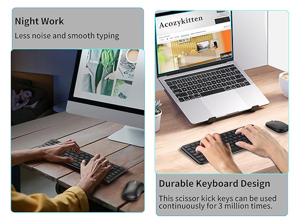 Wireless keyboard and mouse kit application scenarios