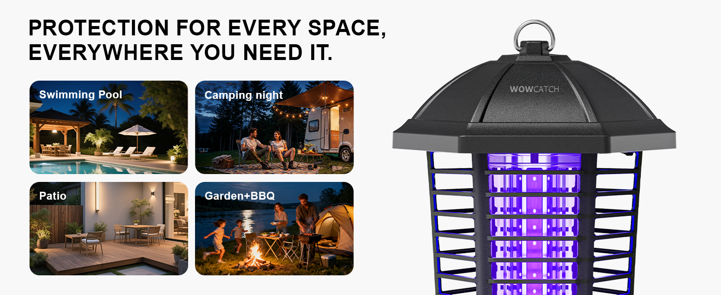 WowCatch Bug Zapper Outdoor