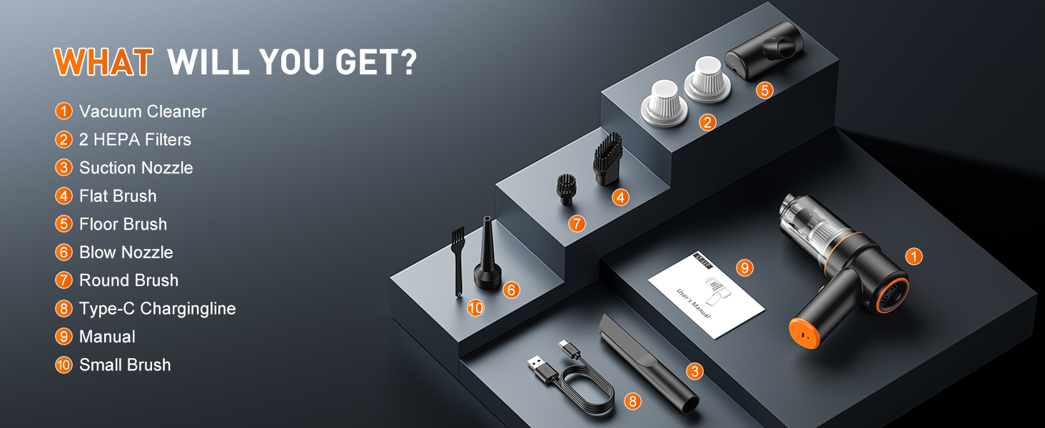 handheld vacuum cleaner