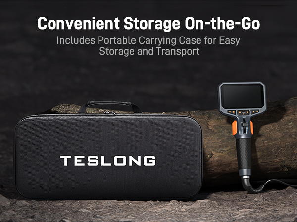 2-Way Articulating Borescope with carrying case box