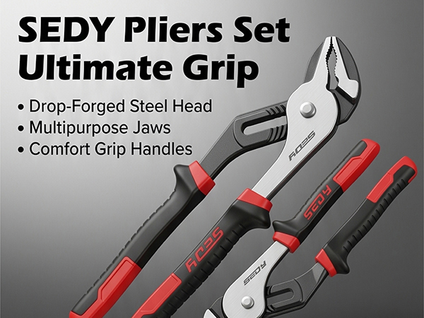 Groove Joint Pliers Set