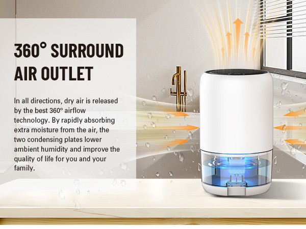 360° SURROUND AIR OUTLET