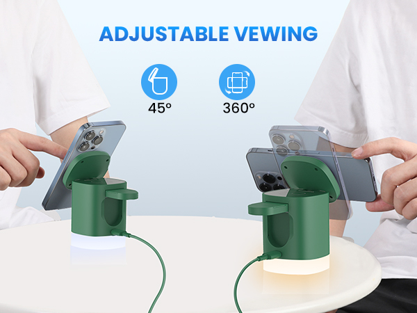 magsafe horizontal bedside stand charger