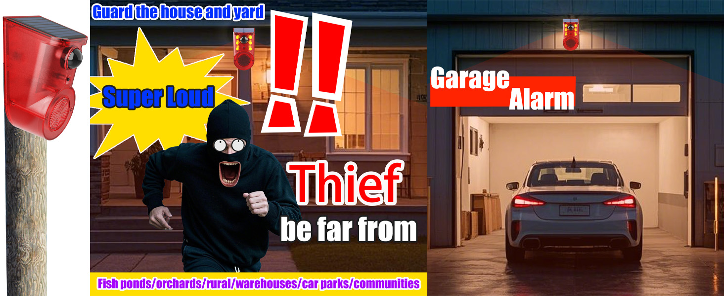 motion sensor noise maker