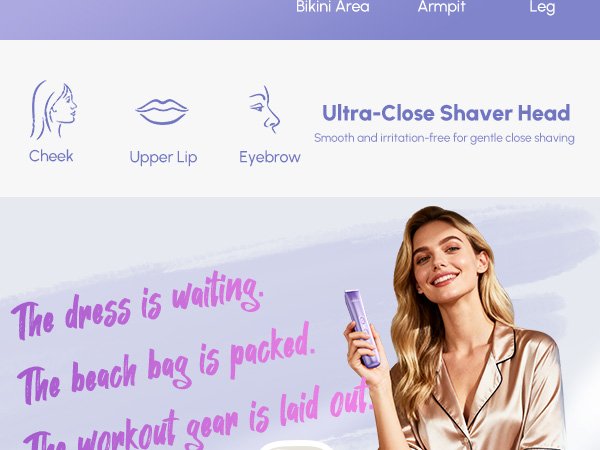 bikini trimmer waterproof