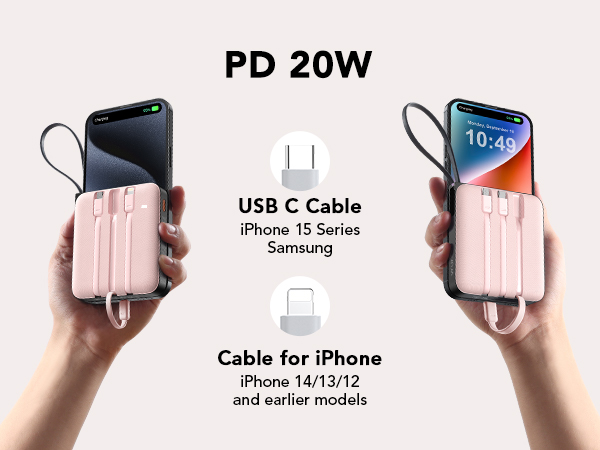 portable charger power bank 20000mah