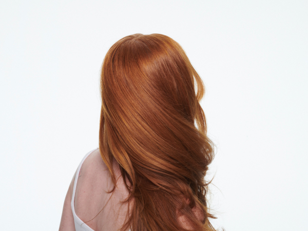 Healthy-looking red hair next to text about why this matters.