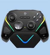 EasySMX D10 Wireless Gaming Controller – TMR Joysticks, Dual-Mode Triggers, Mechanical Keys, 1000...