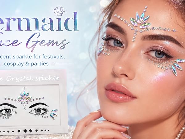 rhinestone body jewels masquerade party stickers face rhinestones for makeup middle forehead