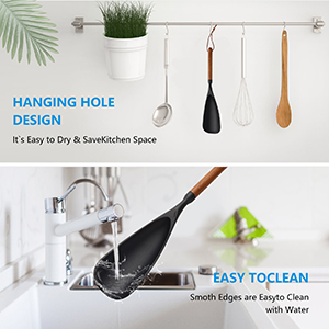  Silicone Spatula Spoon