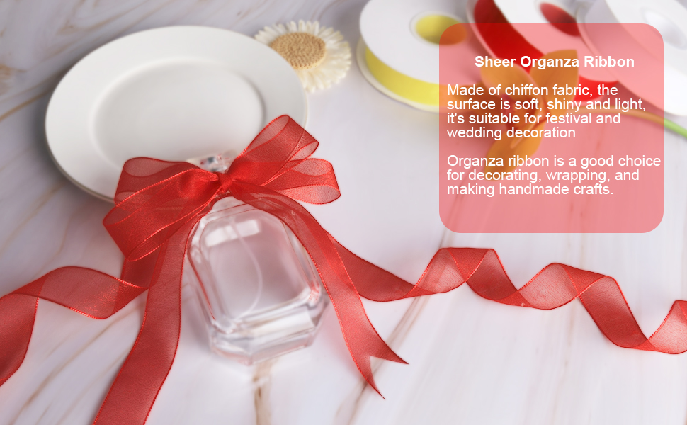 Sheer Organza Ribbon