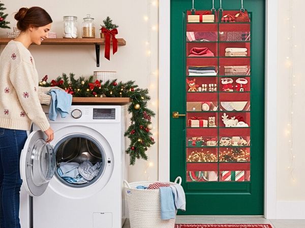 Red over the door organizer ofiray home