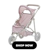 Polka Dots Princess Baby Doll Jogging Stroller