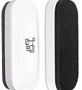 Maxtek Magnetic Dry Erase Eraser, 2 Pack, for Glass Board, Calendar, Whiteboard, Office and Schoo...