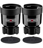 2 Pack Car Cup Holder Expander Organizer Adjustable Base, Compatible with Yeti 20/26/30 oz, Hydro...