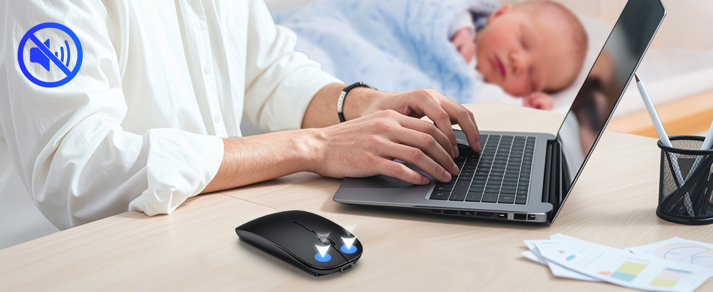 Silent Wireless Mouse