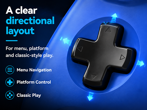 gamepad controller for luna