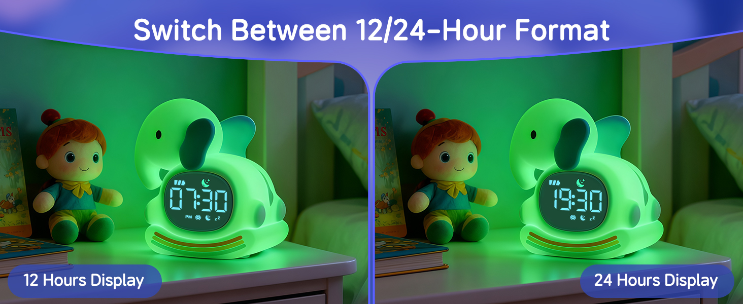 Alarm Clock with Night Light