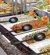 Black matte serving utensils