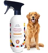 Pet Life Unlimited Dog Shampoo and Conditioner 2-in-1 Spray, 16 oz, Plant-Based, Vanilla Ginger S...