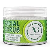 Amira Beauty Cucumber Facial Scrub - Gently Exfoliates, Cleanses, Removes Dead Skin, Blackheads, ...