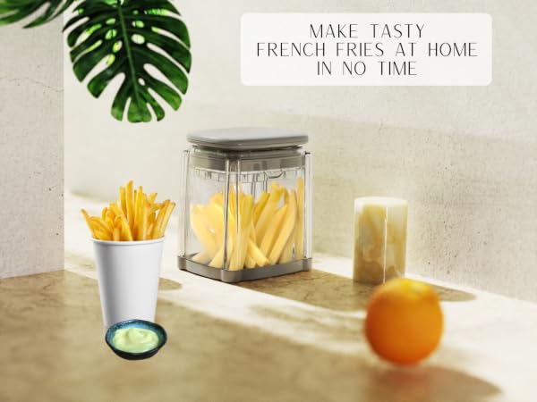 Brieftons PerfectCut vegitable cutter makes professional looking, tasty French fries at home