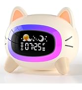 ANALOI Kids Alarm Clock Ok to Wake Alarm Clock for Kids, Toddlers Night Light Clock for Bedroom, ...