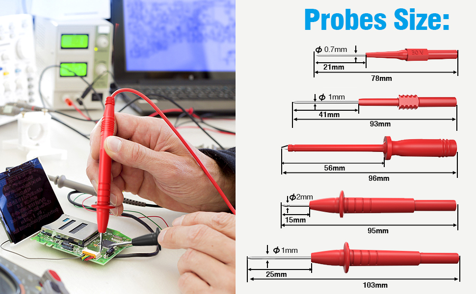 Multimeter Test Leads Kit