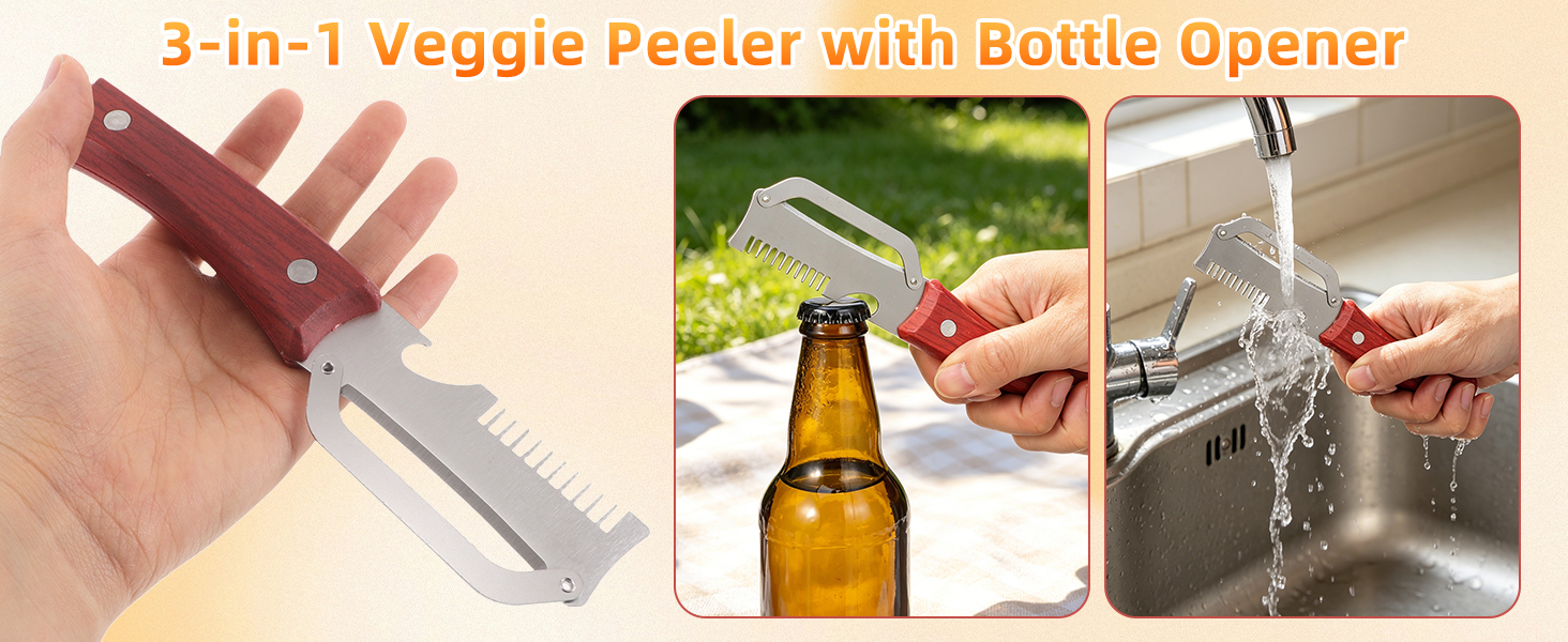 Multi-functional Kitchen Vegetable Peeler