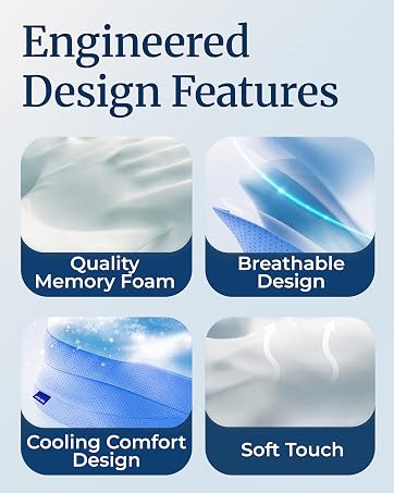 derila ergo pillow cooling pillowcase breathable pillow neck pillow