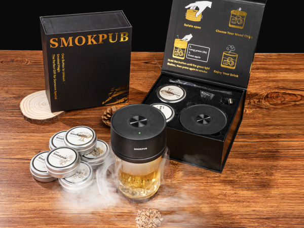 smokpub old fashioned smoker kit dad birthday gift