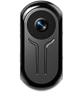 HSKAH Mini Body Camera with Auido &amp; Video Recording, 32GB Thumb Size Hands-Free Body Worn Cameras...