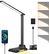 ShineTech Desk Lamp with USB Charging Port