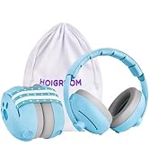 HOIGRBOM Baby Headphones for Noise, 2-in-1 Baby Ear Muffs Noise Protection for Ages 0-48 Months w...