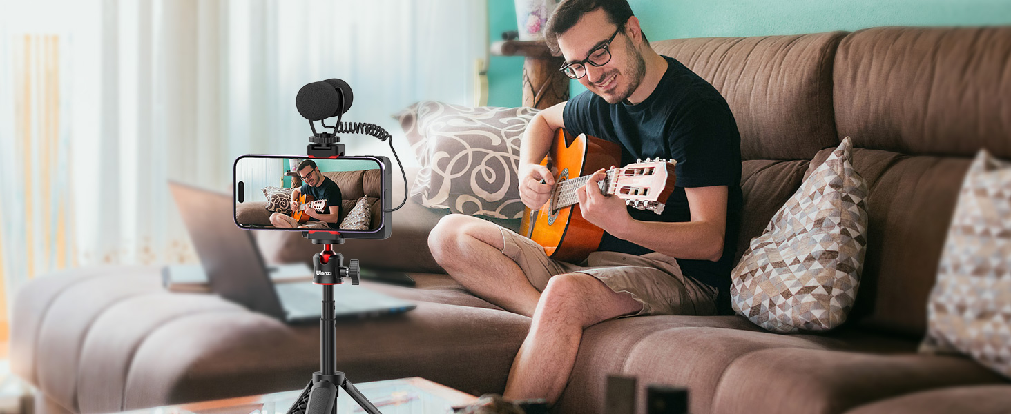 ULANZI CG02 Phone Tripod Mount with Remote Control