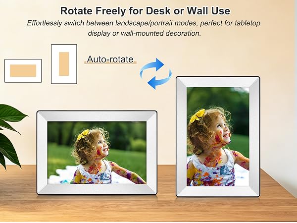 digital picture frame large