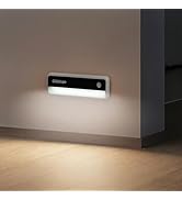 UMLAEN Motion Sensor Night Lights, 1800mAh Rechargeable Motion Activated Night Light, 6000K Batte...