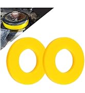 2PCS Silencer Shock Bushings,Heavy-Duty Bushing Dampers Washers for Shock Absorption and Noise Re...