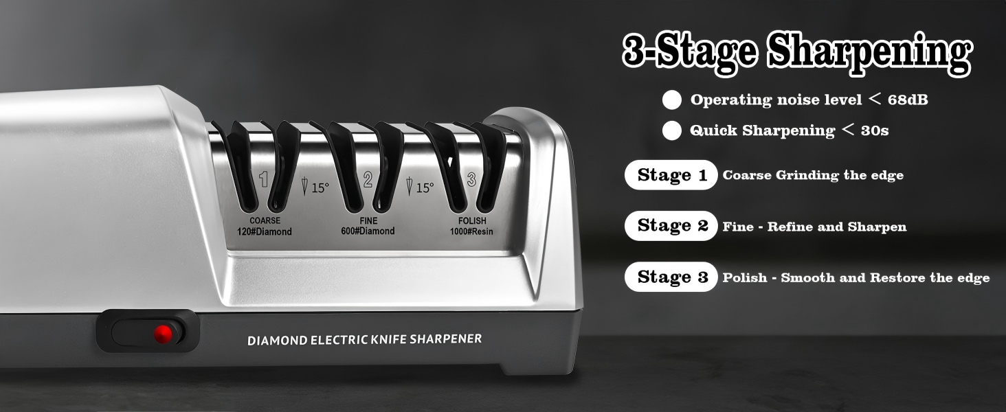 electric knife sharpeners for kitchen